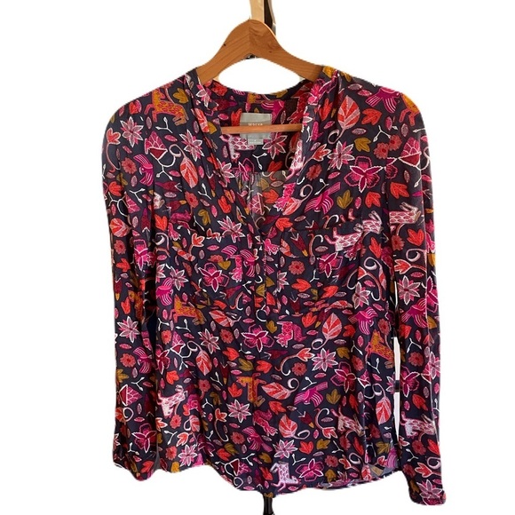 Maeve Tops - Maeve CLOSET CLEANOUT  Blouse Size 2 Colorful Pattern